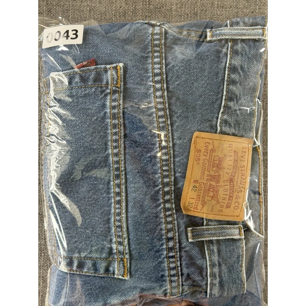 Levi's 505 Vintage 90s Made In Canada Jeans‎ Men's Fits 40x31 (Tag 42x32) Blue